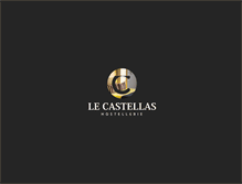Tablet Screenshot of lecastellas.com